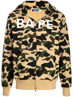 A BATHING APE® худи с камуфляжным принтом