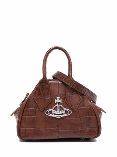 Vivienne Westwood мини-сумка Johanna Yasmine с тиснением под крокодила