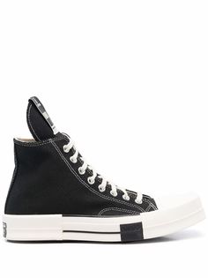 Rick Owens DRKSHDW высокие кеды DRKSHDW TURBODRK из коллаборации с Converse