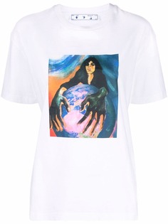 Off-White OFF-WHITE OWAA089F21JER006 0184 WHITE MULTI Natural (Vegetable)->Cotton