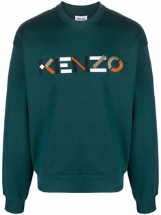 Kenzo толстовка с вышитым логотипом