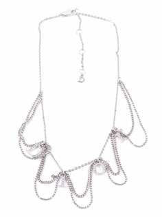 Christian Dior колье 2000-х годов с подвеской-логотипом