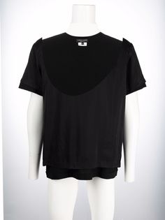 Comme Des Garçons Homme Plus многослойная футболка