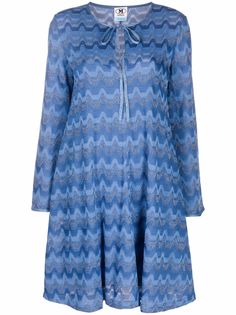 M Missoni платье с графичным принтом