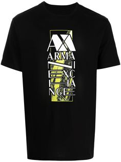 Armani Exchange футболка с логотипом