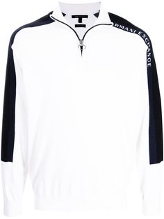 Armani Exchange джемпер с логотипом