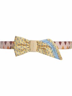 Salvatore Ferragamo ремень Upcycling Vara Bow