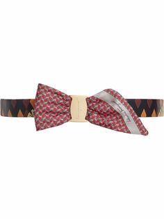 Salvatore Ferragamo ремень Upcycling Vara Bow