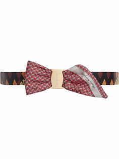 Salvatore Ferragamo ремень Upcycling Vara Bow