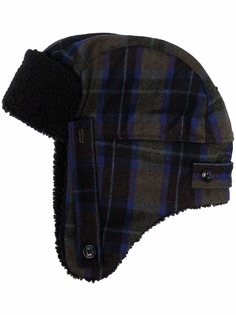 PS Paul Smith checked sherpa hat
