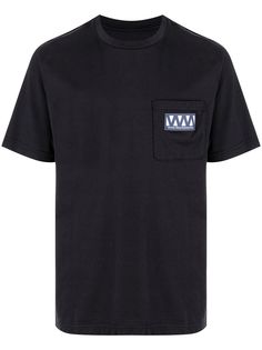 White Mountaineering футболка с карманом