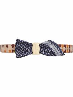 Salvatore Ferragamo ремень Upcycling Vara Bow