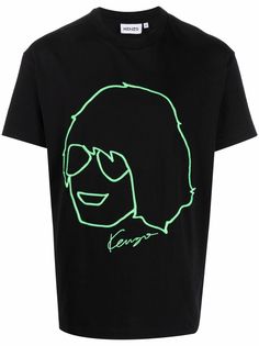 Kenzo футболка Takada с вышивкой