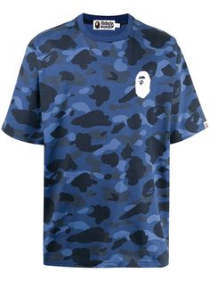 A BATHING APE® футболка с камуфляжным принтом