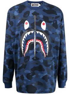A BATHING APE® футболка с камуфляжным принтом
