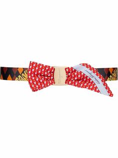 Salvatore Ferragamo ремень Upcycling Vara Bow