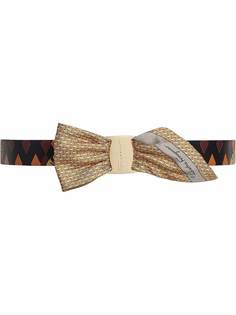 Salvatore Ferragamo ремень Upcycling Vara Bow
