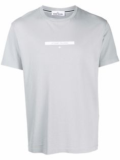 Stone Island футболка с логотипом