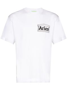 Aries футболка Aries с логотипом