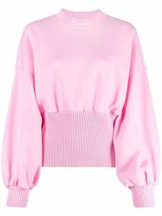 MSGM толстовка в рубчик с логотипом