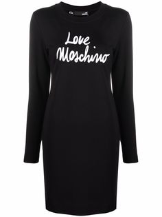 Love Moschino платье с логотипом