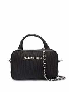 Marine Serre сумка-тоут с цепочкой и логотипом