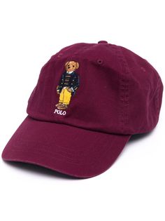 Polo Ralph Lauren бейсболка с вышивкой Polo Bear