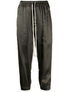 Rick Owens укороченные спортивные брюки