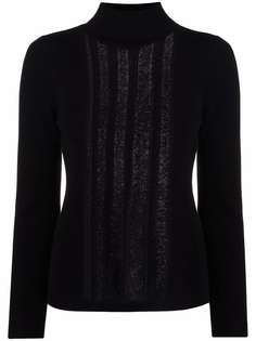 RED Valentino джемпер с кружевными вставками