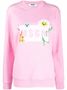 MSGM толстовка с логотипом