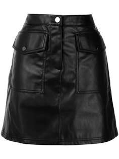 Armani Exchange юбка с завышенной талией и карманами