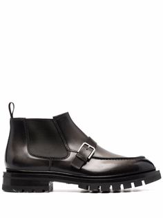 Santoni ботинки с пряжками