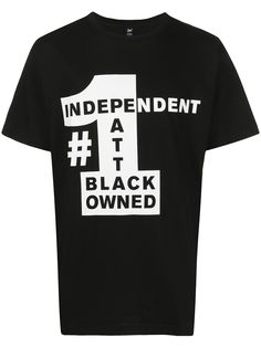 PATTA футболка с принтом Independent