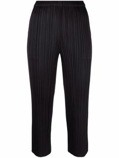 Pleats Please Issey Miyake укороченные плиссированные брюки