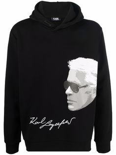 Karl Lagerfeld худи с логотипом