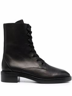 Stuart Weitzman ботинки на шнуровке