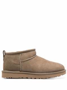 UGG угги Classic Mini с нашивкой-логотипом