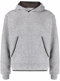 Ermenegildo Zegna худи с контрастной отделкой