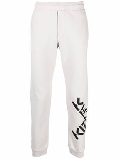 Kenzo спортивные брюки кроя слим с логотипом
