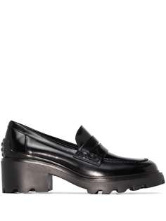 Tods пенни-лоферы на каблуке Tod`S