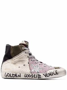 Golden Goose кеды Francy Penstar в технике пэчворк