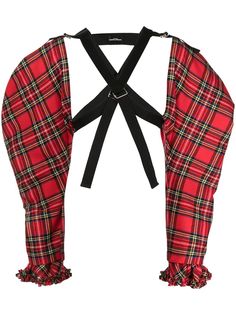 Comme Des Garçons Tricot топ с объемными рукавами