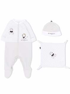 Givenchy Kids "комплект из пижамы, одеяла и шапки"
