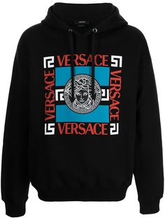 Versace rainbow hoodie clearance