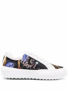 Fendi кеды с логотипом