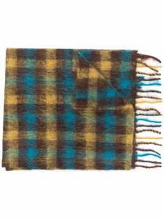 Andersson Bell клетчатый шарф с бахромой