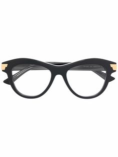Bottega Veneta Eyewear очки с металлическим декором