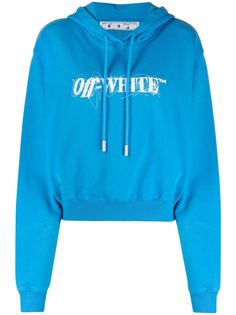 Off-White худи с логотипом