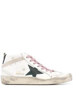 Golden Goose кеды с нашивками