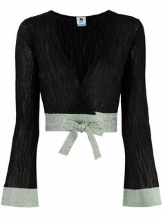 M Missoni укороченный кардиган с V-образным вырезом